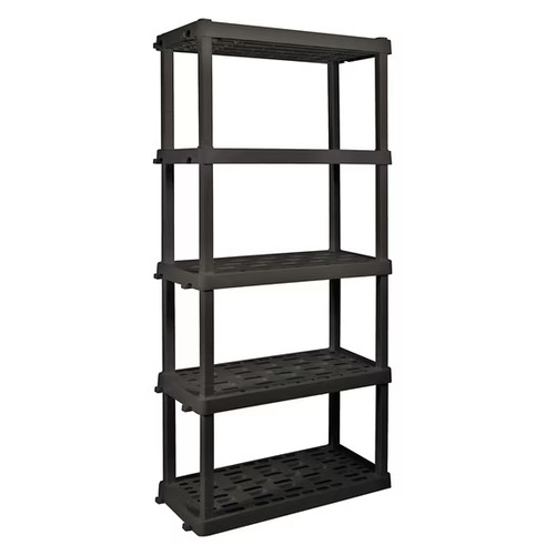 Tier plastic storage unit - 5-tier,